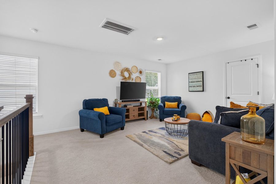 Furnished interior view inside a new home in , Charleston (Image 10).