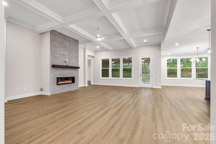 Spacious, unfurnished interior of a new home in , Charlotte (Image 31).