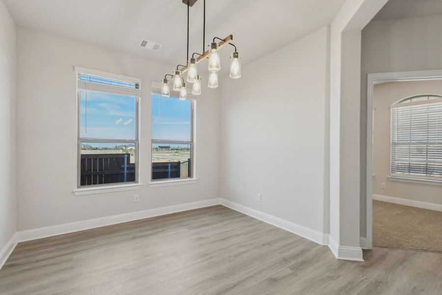 Spacious, unfurnished interior of a new home in Westside Preserve, Midlothian (Image 6).