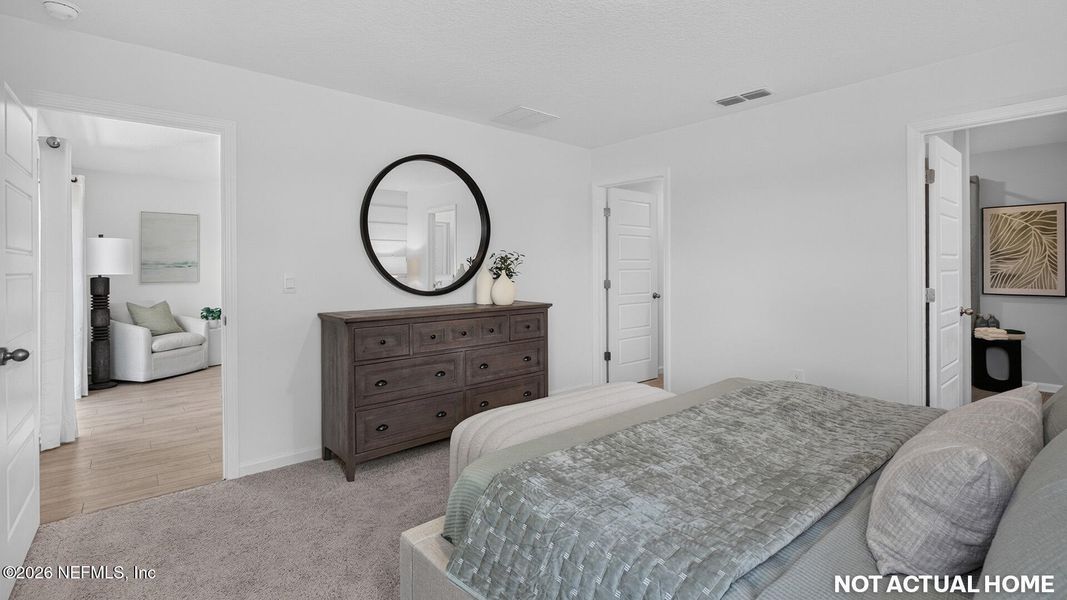 Furnished interior view inside a new home in Liberty Cove, Yulee (Image 15).