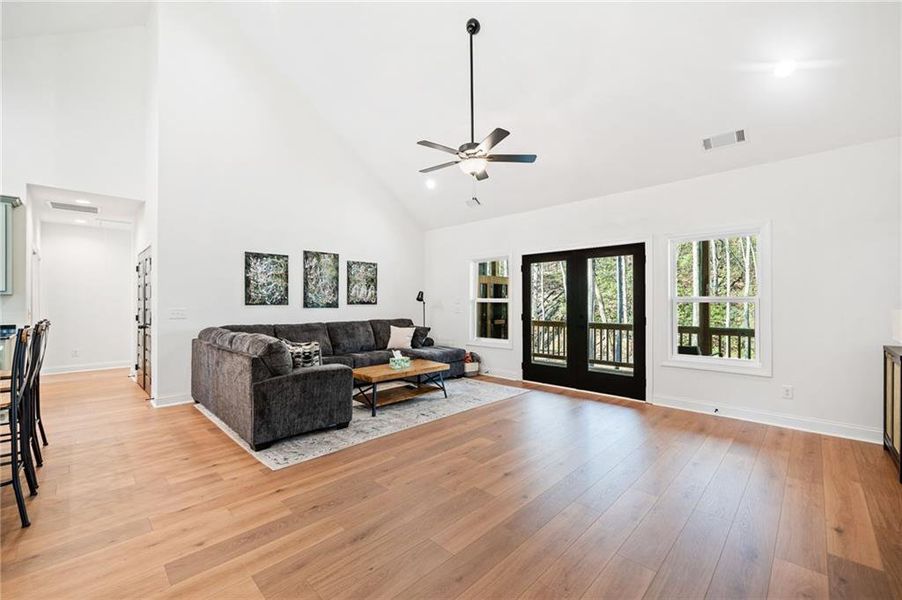 Furnished interior view inside a new home in , Talking Rock (Image 33).