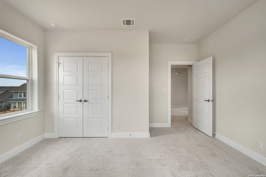 Spacious, unfurnished interior of a new home in The Crossvine 45’, Schertz (Image 42).