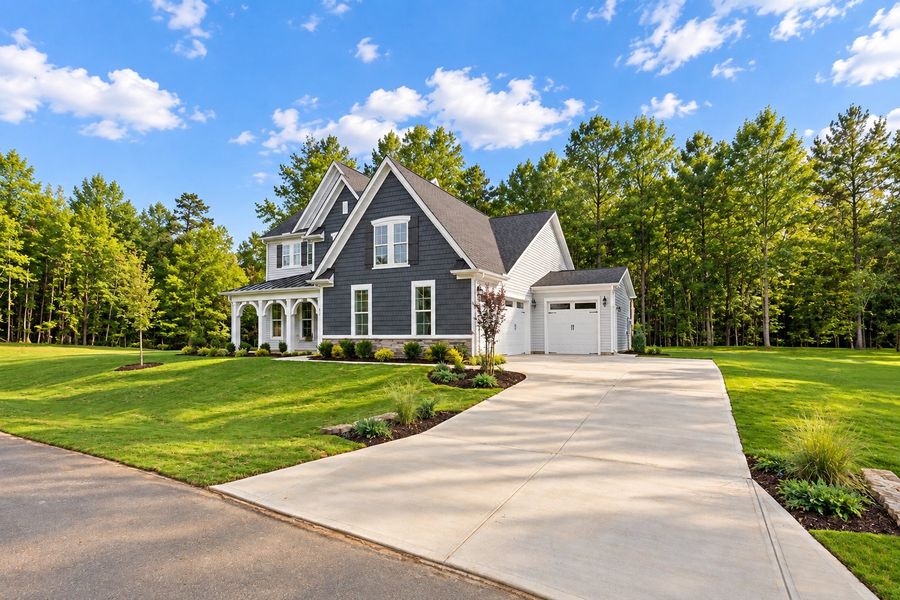 Representative exterior photo of a completed home built from the The Chandler by RobuckHomes in Baylee Ridge, Selma, NC (Image 52).
