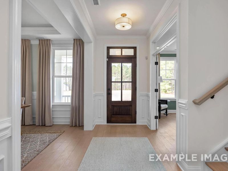 Furnished interior view inside a new home in Tobacco Road, Angier (Image 3). Furnished interior view inside a new home in Tobacco Road, Angier (Image 3).