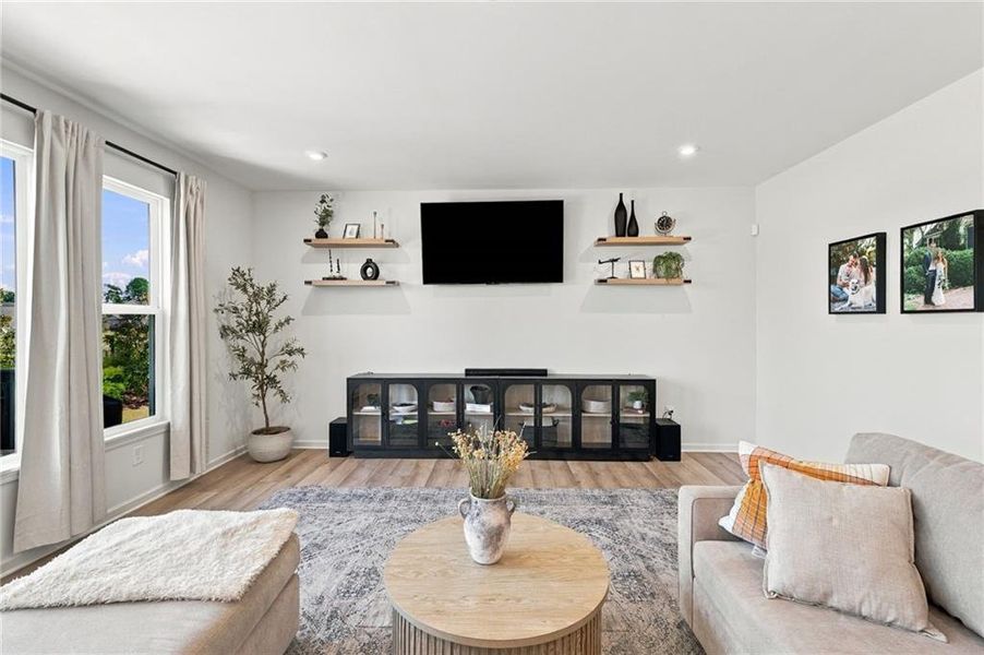 Furnished interior view inside a new home in Sweetbay Farm, Lawrenceville (Image 8).