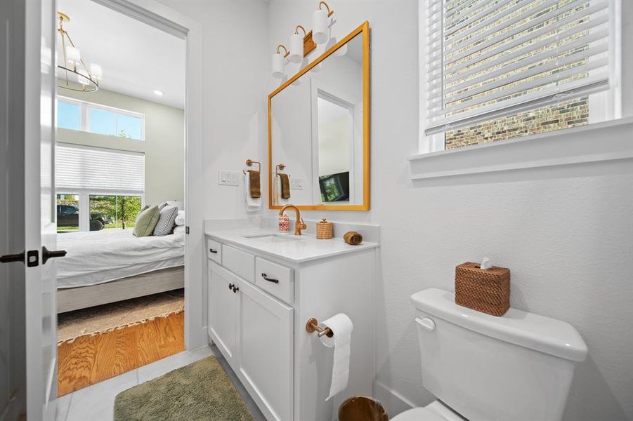 Furnished interior view inside a new home in , Prosper (Image 10).