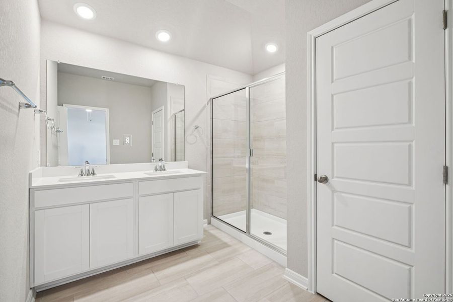 Furnished interior view inside a new home in Royal Crest, San Antonio (Image 16).