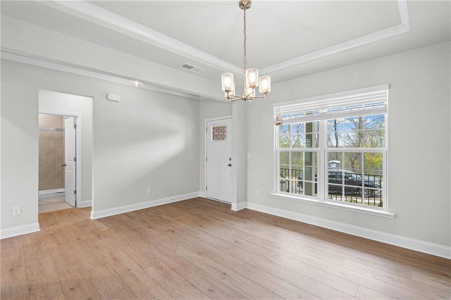 Spacious, unfurnished interior of a new home in Rose Creek, Cumming (Image 27). Spacious, unfurnished interior of a new home in Rose Creek, Cumming (Image 27).