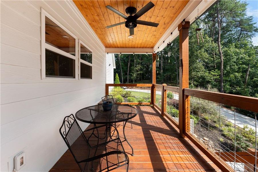 Exterior details and patio area of a home in , Rydal (Image 37). Exterior details and patio area of a home in , Rydal (Image 37).