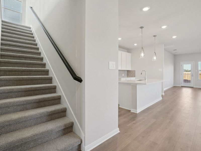 Spacious, unfurnished interior of a new home in Sagebrooke - Premier Series, San Antonio (Image 26). Spacious, unfurnished interior of a new home in Sagebrooke - Premier Series, San Antonio (Image 26).