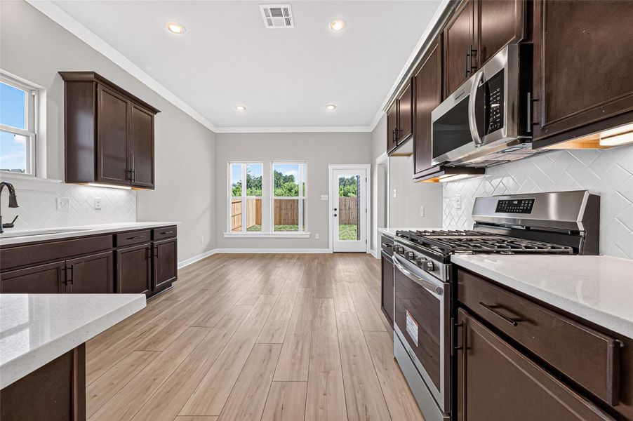 Furnished interior view inside a new home in Mostyn Springs, Magnolia (Image 7).