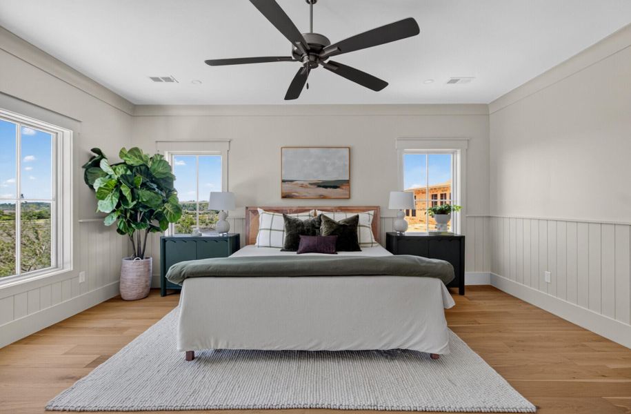 Furnished interior view inside a new home in , Johns Island (Image 20).