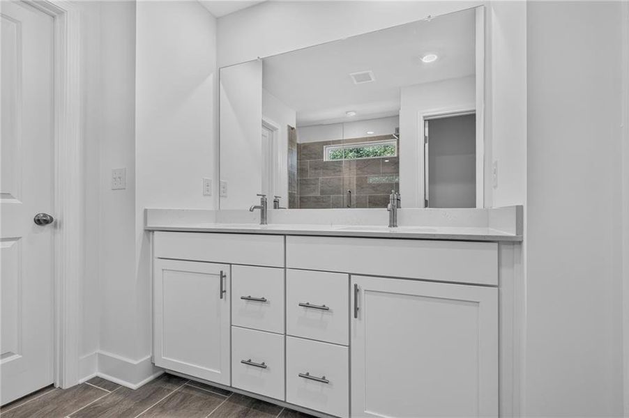 Furnished interior view inside a new home in Wellington Estates, Madison (Image 10).