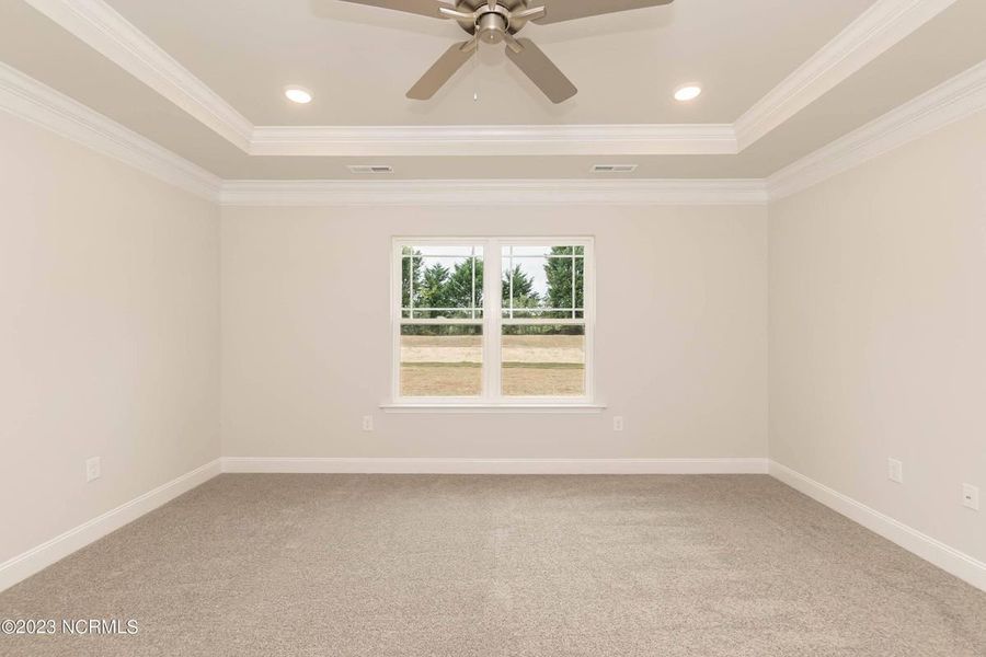 Representative unfurnished interior of a home built from the 3105 by Adams Homes in Parkland Place, Pace (Image 22).