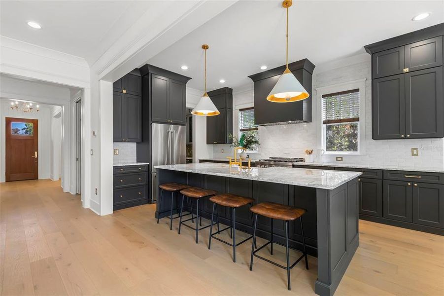 Furnished interior view inside a new home in , St. Petersburg (Image 5).