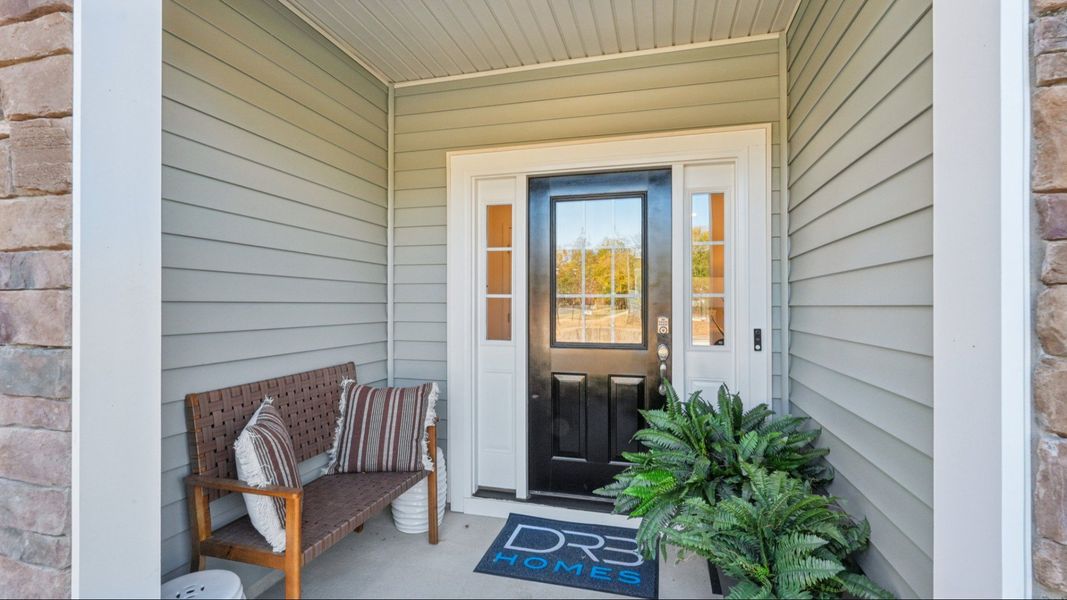 The Litchfield Plan by DBR Homes in Charlotte, NC   - Entry