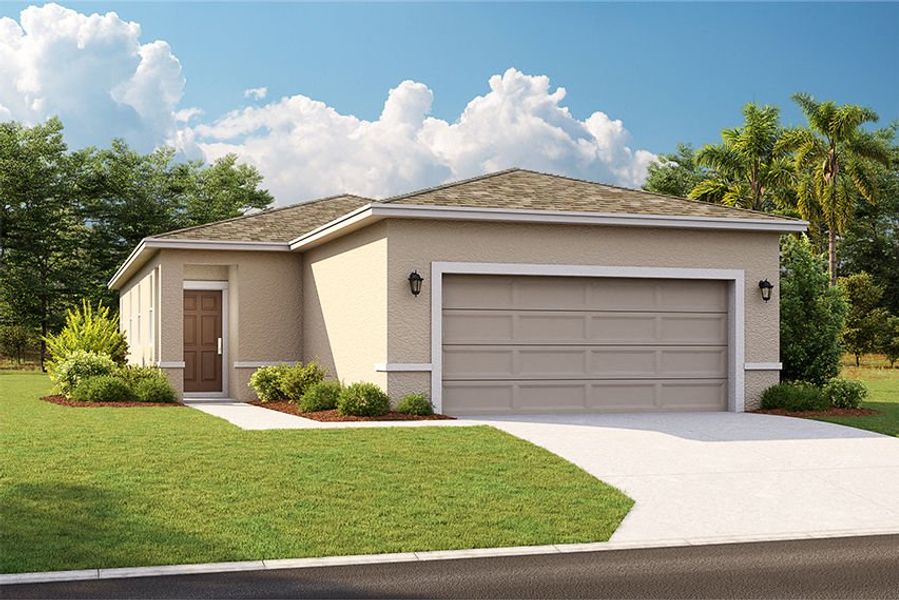 Representative exterior photo of a completed home built from the The Bellinger by Stanley Martin Homes in Watermark, Cocoa, FL (Image 10).