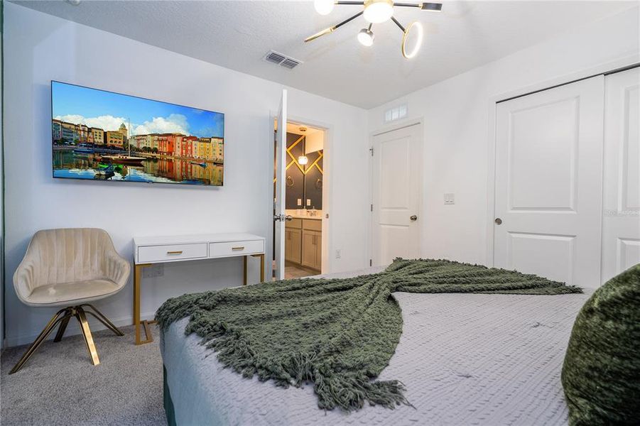 Furnished interior view inside a new home in , Kissimmee (Image 45).
