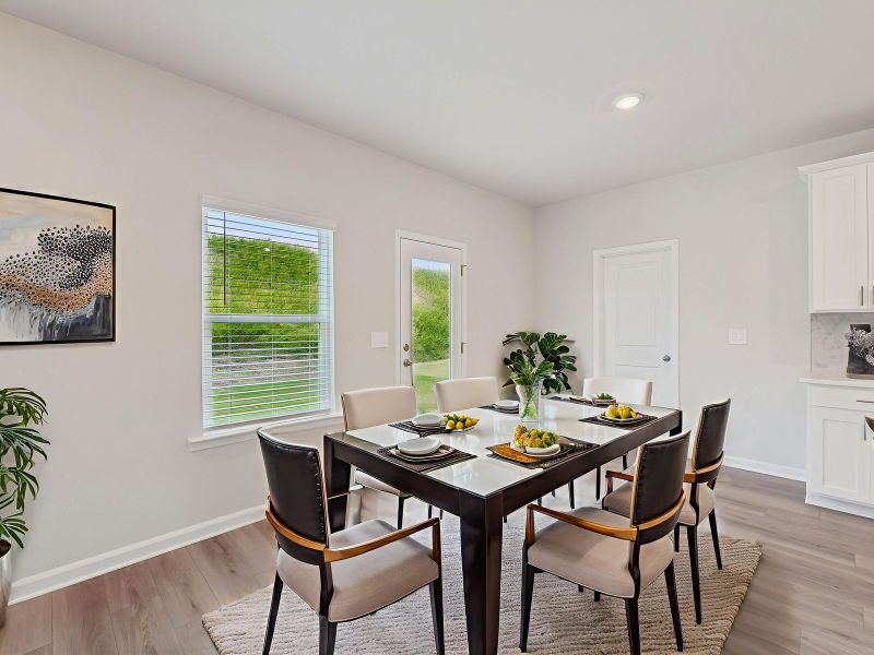 Furnished interior view inside a new home in Harmony Manor, Fairburn (Image 5).