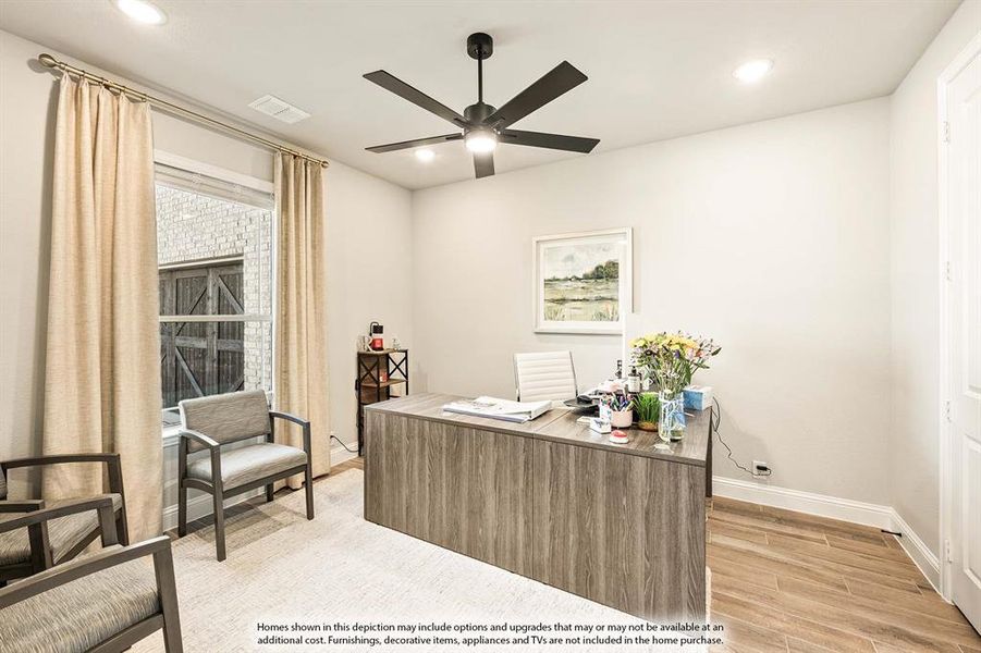 Furnished interior view inside a new home in Addison Hills Classic 60s, Cedar Hill (Image 22). Furnished interior view inside a new home in Addison Hills Classic 60s, Cedar Hill (Image 22).