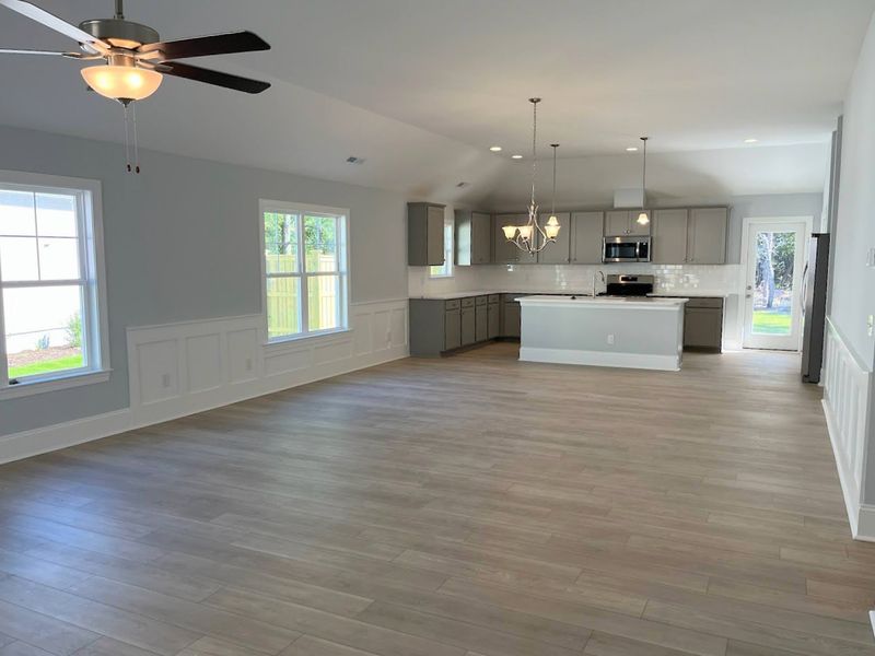 Spacious, unfurnished interior of a new home in Osprey Landing, Southport (Image 8).