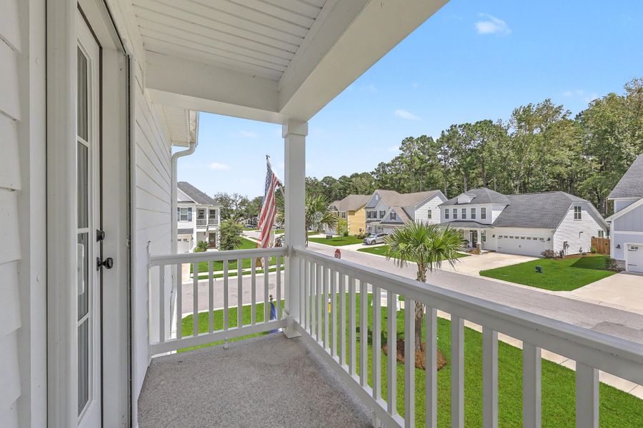 Exterior details and patio area of a home in , Johns Island (Image 30).