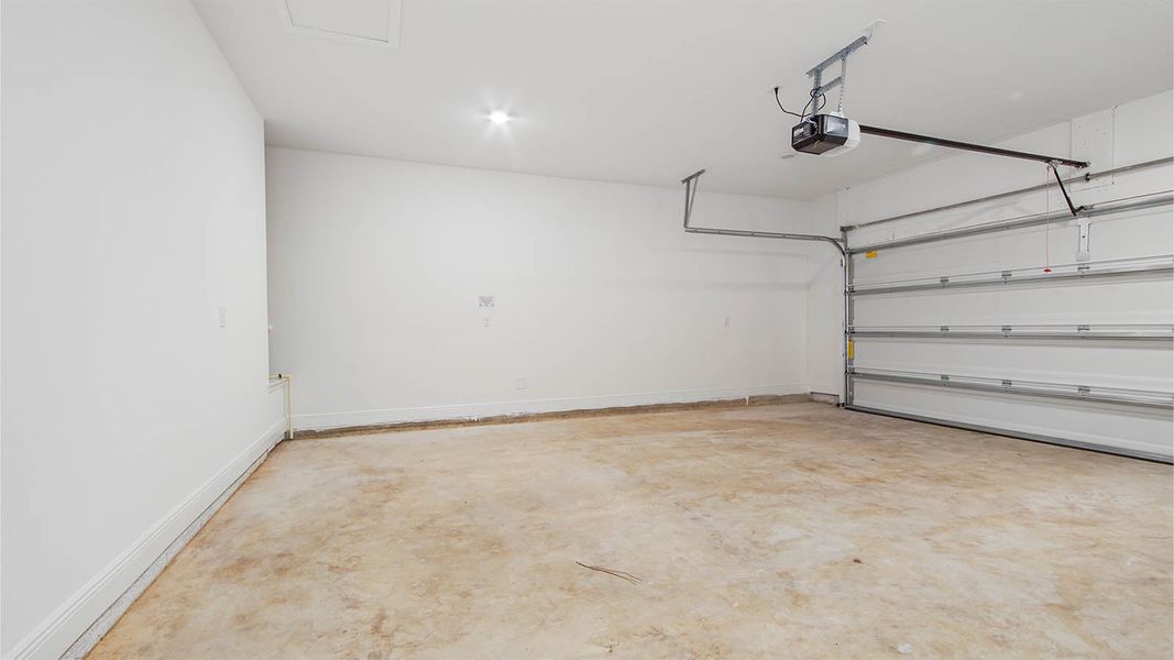 Representative unfurnished interior of a home built from the Kennedy by D.R. Horton in Bayside at Ward Creek, Panama City Beach (Image 40).