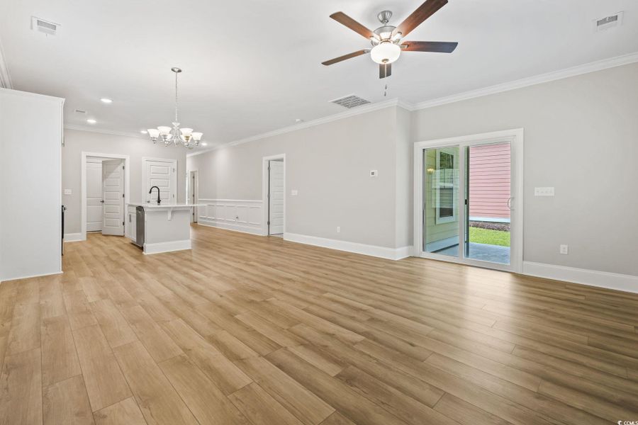 Spacious, unfurnished interior of a new home in White Oak Estates, Conway (Image 20).