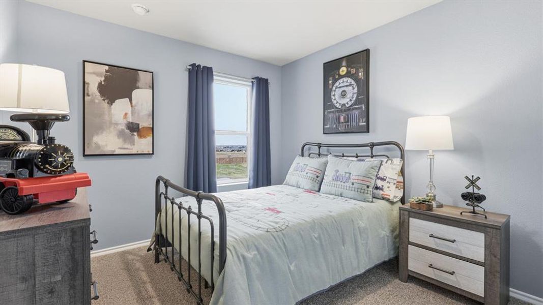 Furnished interior view inside a new home in , Fort Worth (Image 27).