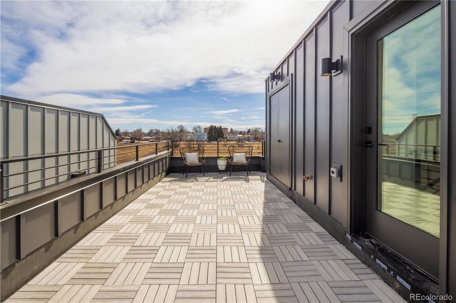 Exterior details and patio area of a home in , Denver (Image 21).