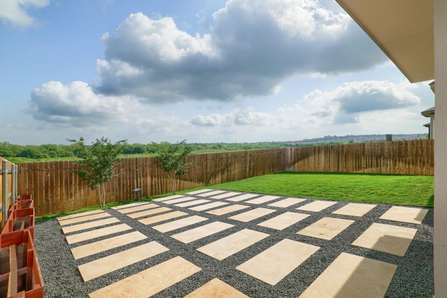 Exterior details and patio area of a home in , Austin (Image 3).