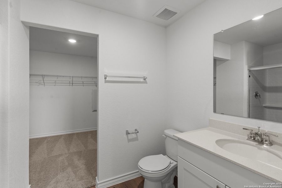 Furnished interior view inside a new home in Vista Real, Converse (Image 10).