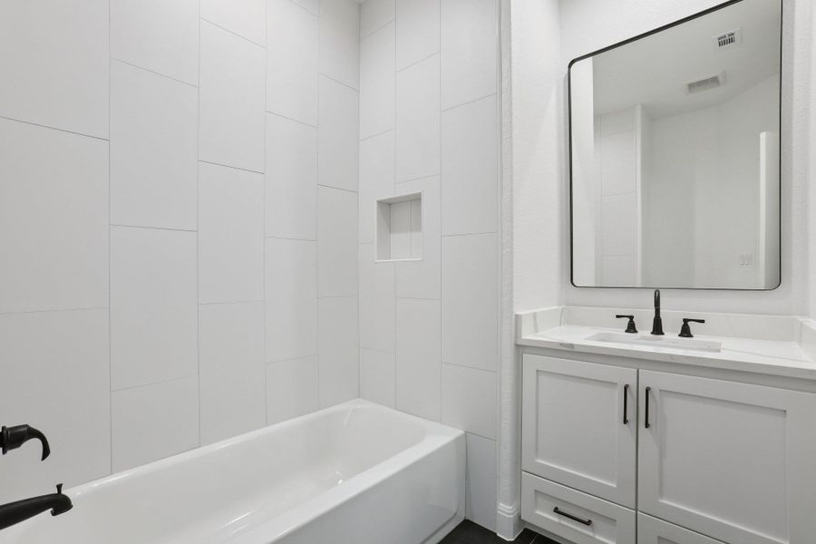 Furnished interior view inside a new home in , Elgin (Image 7).