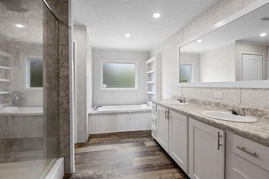 Furnished interior view inside a new home in , Mount Pleasant (Image 13).