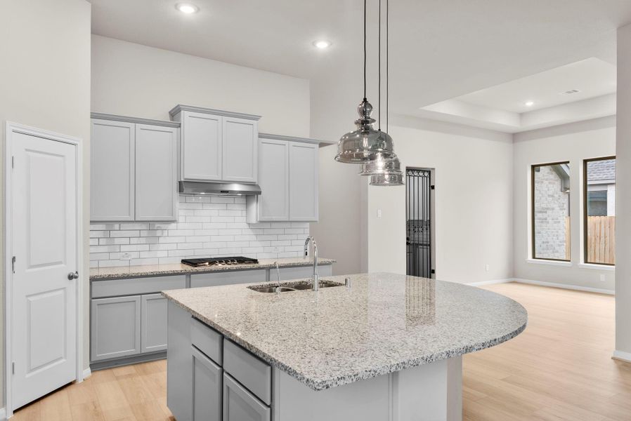 Furnished interior view inside a new home in Escondido, Magnolia (Image 12).