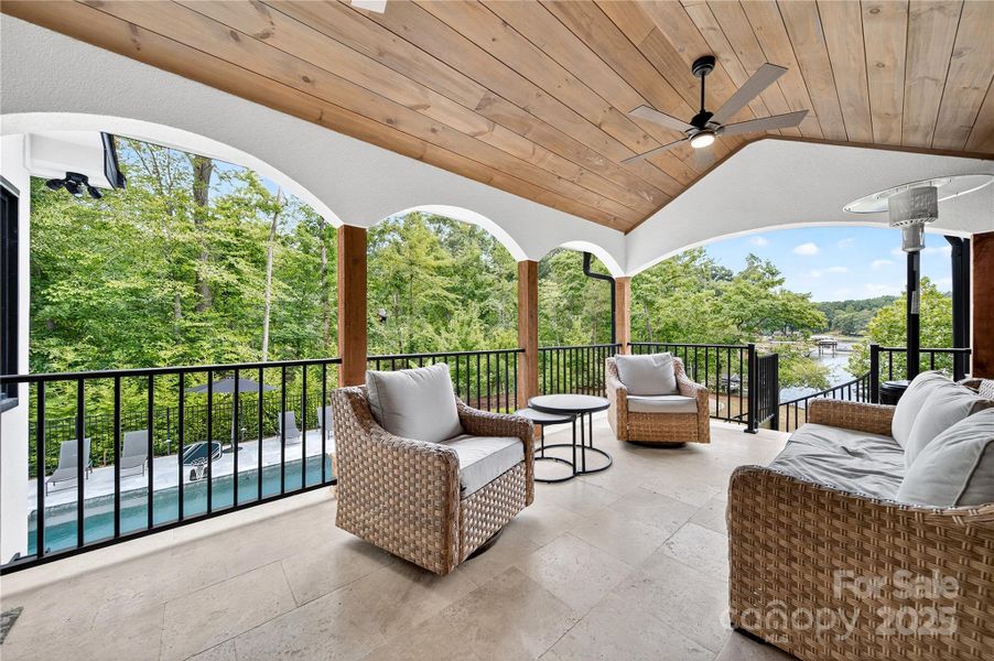 Exterior details and patio area of a home in , Denver (Image 4).