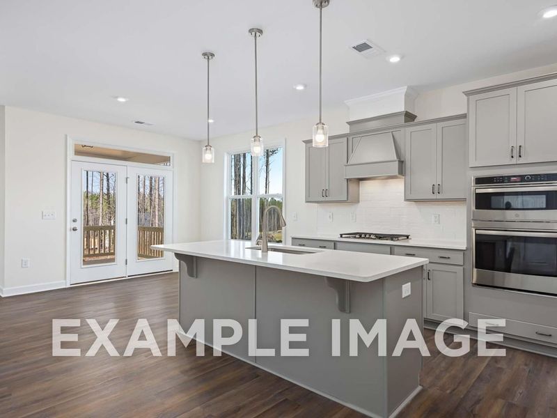 Furnished interior view inside a new home in Woodland Crossing, Zebulon (Image 3).