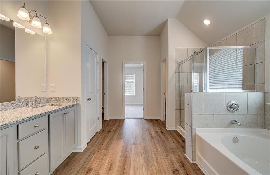 Furnished interior view inside a new home in Kingsmere Estates, Loganville (Image 14).