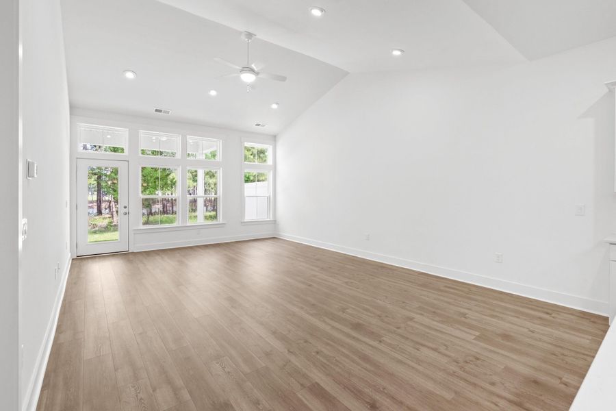 Spacious, unfurnished interior of a new home in Long Bay Golf Club, Longs (Image 27).