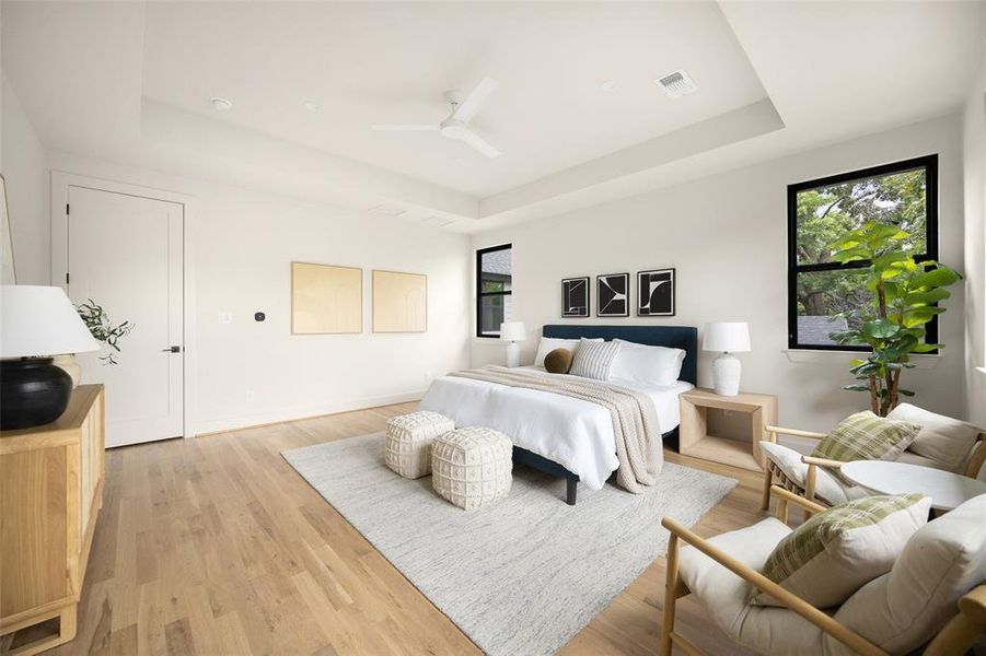 Furnished interior view inside a new home in , Dallas (Image 7). Furnished interior view inside a new home in , Dallas (Image 7).