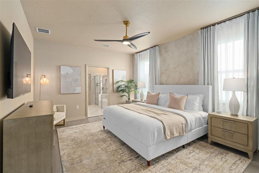 Furnished interior view inside a new home in Windsor Cay Resort, Clermont (Image 33).