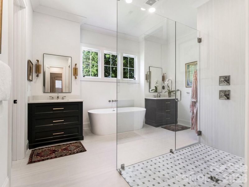Furnished interior view inside a new home in , Charlotte (Image 22).