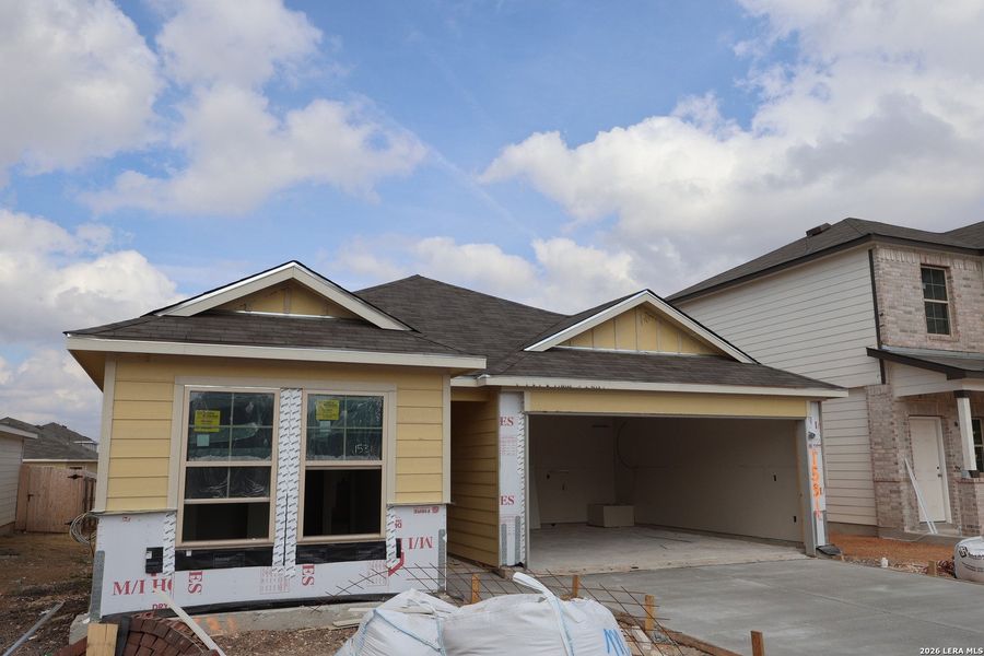 In-progress construction of a new home in Meadows at Clear Springs, New Braunfels, TX (Image 21).
