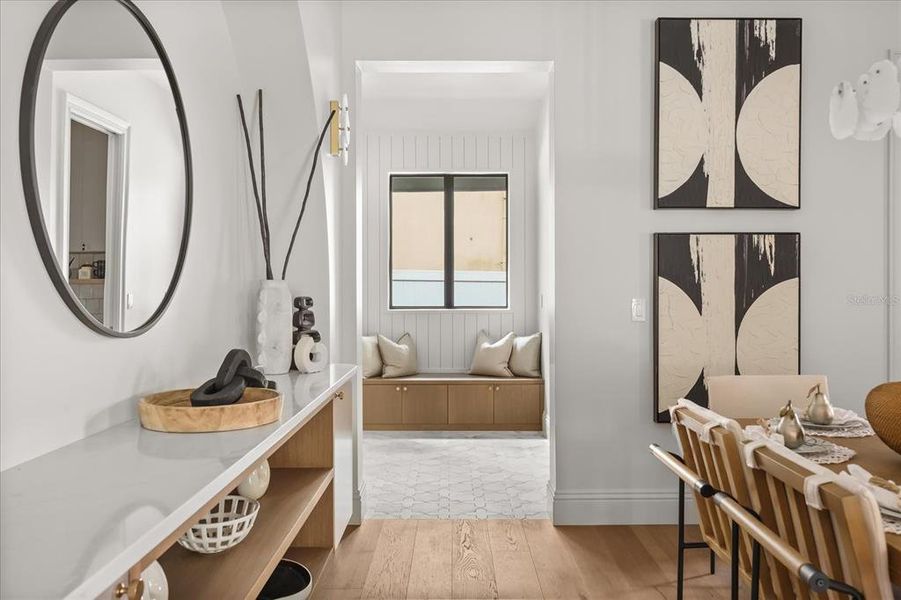 Furnished interior view inside a new home in , Winter Park (Image 45). Furnished interior view inside a new home in , Winter Park (Image 45).