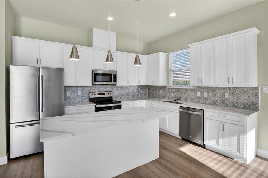 Furnished interior view inside a new home in , Fort Worth (Image 7).