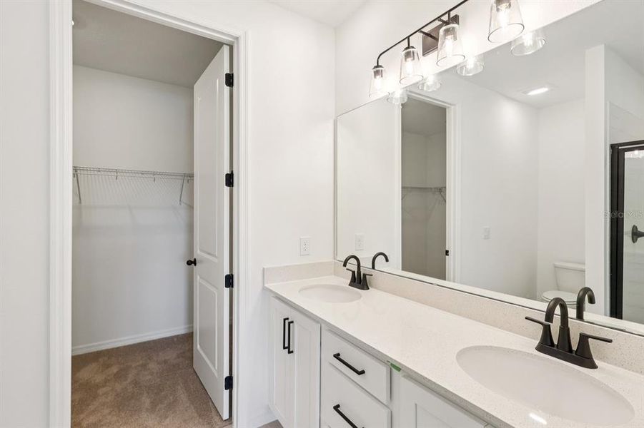 Furnished interior view inside a new home in Ellington Traditional, St. Cloud (Image 9). Furnished interior view inside a new home in Ellington Traditional, St. Cloud (Image 9).
