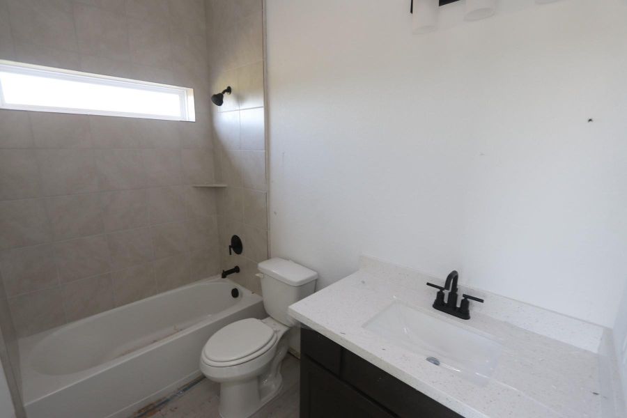 Hall bath - still under construction! Hall bath - still under construction!