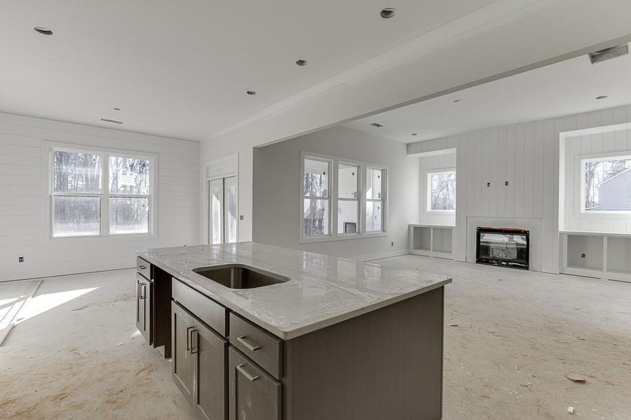 In-progress construction of a new home in , Cumming, GA (Image 25).