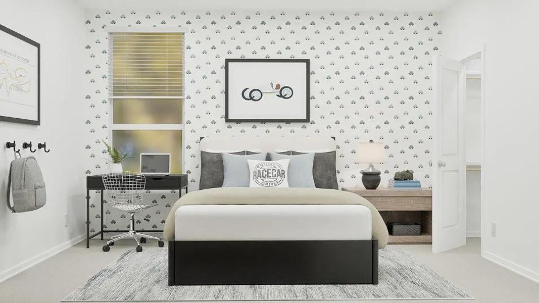 Furnished interior view inside a new home in , Salado (Image 3).