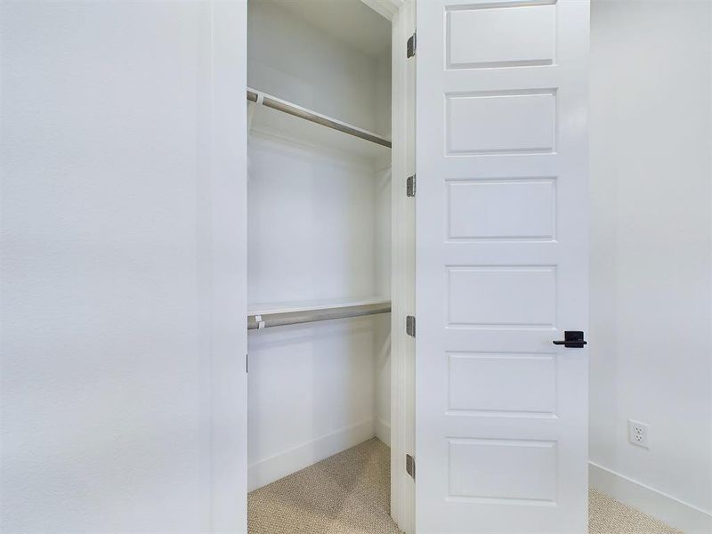 Linen closet on the second floor.